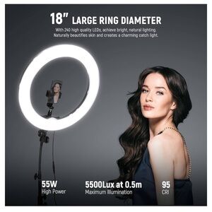 NEEWER Ring Light 18inch Kit